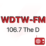 WDTW-FM 106-7 The D logo