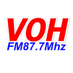 VOH FM 87.7 logo