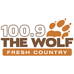 WPGI 100.9 The Wolf logo