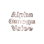 Alpha Omega Voice logo