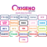 Oxigeno Top40 logo